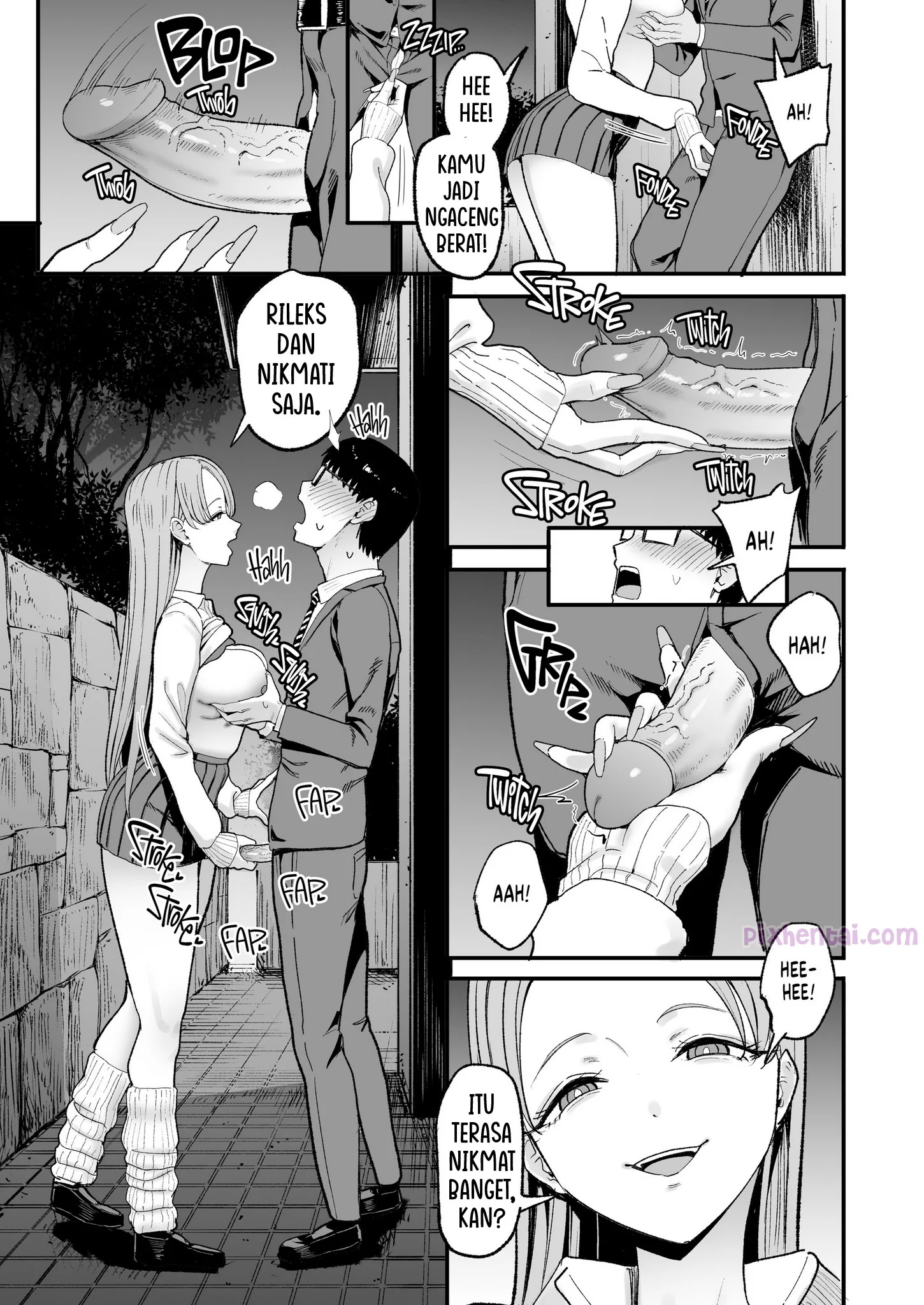 Komik hentai xxx manga sex bokep The Gyaru I Hang Out with Lets Me Use Her Pussy 5 page 29
